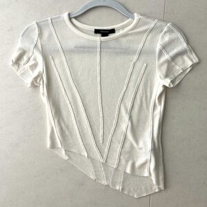 Forever 21: New- White Top, Size L, In Perfect Condition